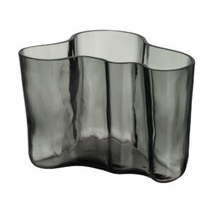 Iittala Alvar Aalto vas 140 mm Mörkgrå