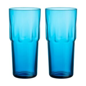 Iittala Solare dricksglas högt 39 cl 2-pack Elektrisk blå