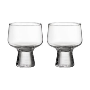 Iittala Solare glas på fot 29 cl 2-pack Klar