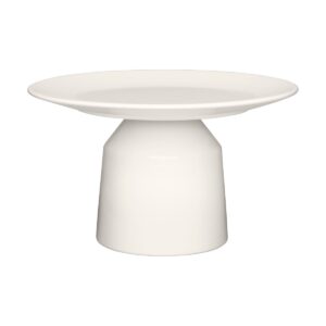 Iittala Solare serveringsfat högt 14xØ24 cm Vit