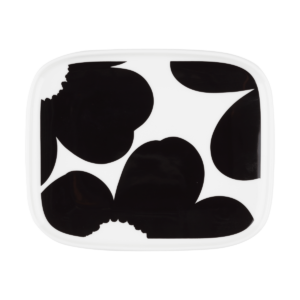 Marimekko Iso Unikko fat 12x15 cm White-black