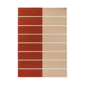 Marimekko Tiibet ullmatta Burnt Orange, 170x240 cm
