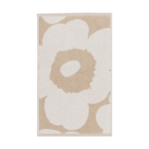 Marimekko Unikko gästhandduk 30x50 cm Beige-white