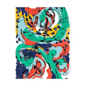 Marimekko Vildstjälk tyg Multi