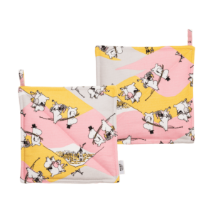 Moomin Arabia Familjemys mumin grytlapp 2-pack 22x22 cm