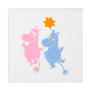 Moomin Arabia Fest mumin pappersservetter 33x33 cm 20-pack Multi