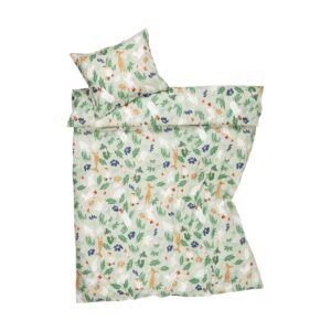 Moomin Arabia Mumin bäddset 150x210 cm Blomsterträdgård