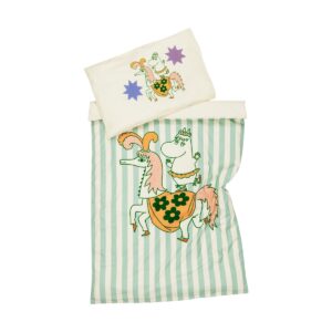 Moomin Arabia Mumin bäddset 85x125 cm Cirkus randigt
