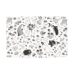 Moomin Arabia Mumin bordstablett 33x45 cm Off-white