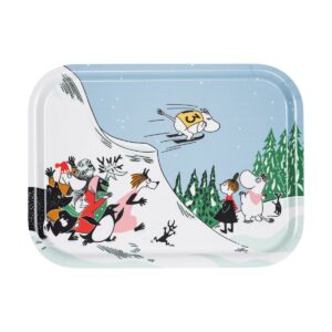 Moomin Arabia Mumin bricka 27x20 cm Backhoppning