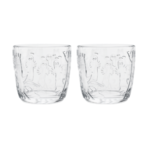 Moomin Arabia Mumin glas 28 cl 2-pack Klar