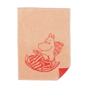 Moomin Arabia Mumin handduk 50x70 cm Muminmamma persika