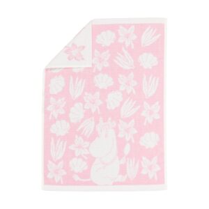 Moomin Arabia Mumin handduk 50x70 cm Snäckskal rosa