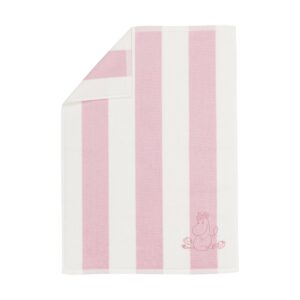 Moomin Arabia Mumin handduk 50x70 cm Snäckskal rosa-vit