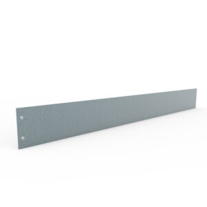 Planteringskant rak aluzink, 120x1150 mm