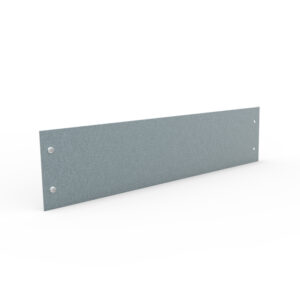 Planteringskant rak aluzink, 120x500 mm