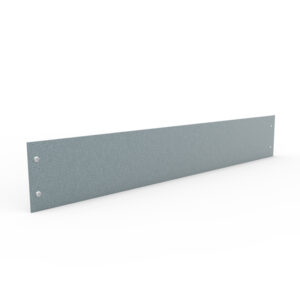 Planteringskant rak aluzink, 120x750 mm