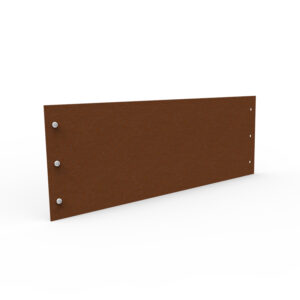 Planteringskant rak corten, 180x500 mm