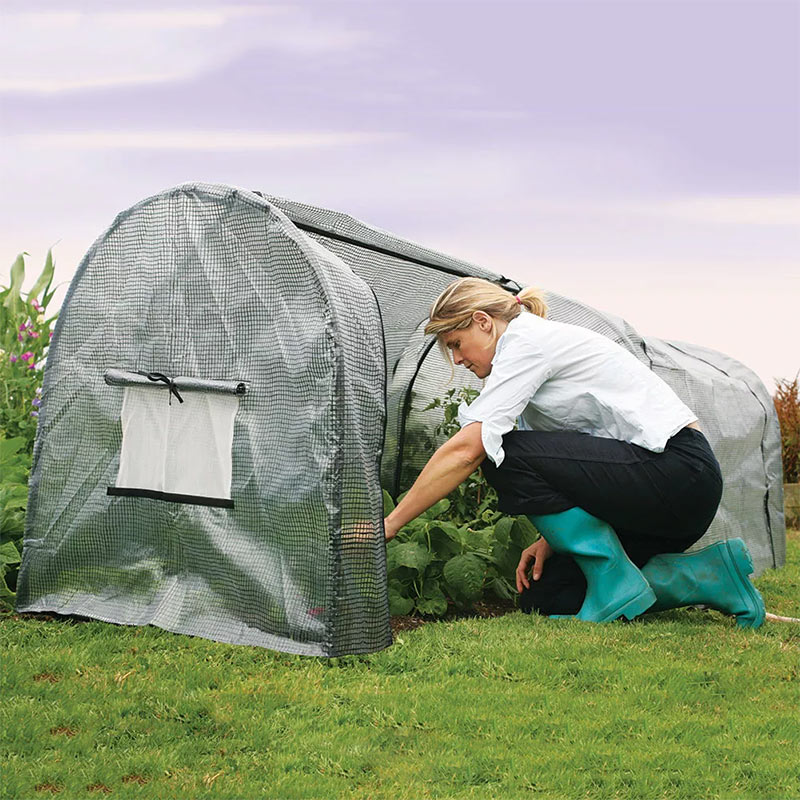 Polyetenskydd till bågväxthus Grower