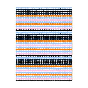 Marimekko Räsymatto vaxduk White-pink-light blue-black