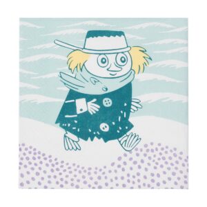 Moomin Arabia En dag på stranden Mumin pappersservett 33x33 cm 20 st Multi