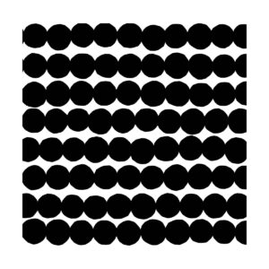 Marimekko Räsymatto servett 33x33 cm 20-pack Black-White