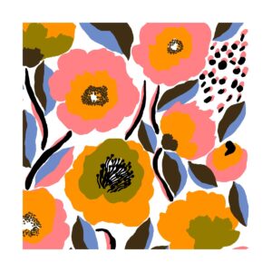 Marimekko Rosarium servett 33x33 cm 20-pack White
