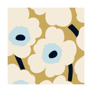 Marimekko Unikko servett 33x33 cm 20-pack Beige-Blue