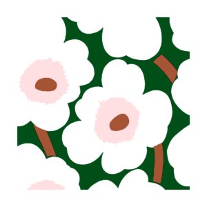 Marimekko Unikko servett 33x33 cm 20-pack Dark green