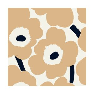 Marimekko Unikko servett 33x33 cm 20-pack Sand-brown
