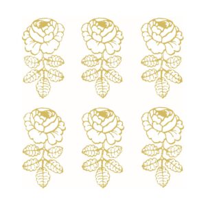 Marimekko Vihkiruusu servett 33x33 cm 20-pack Gold-white