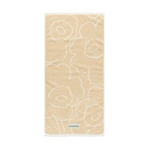 Marimekko Piirto Unikko handduk 50x100 cm Beige