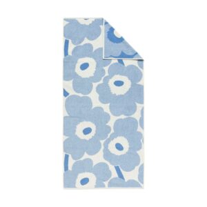 Marimekko Unikko badhandduk 70x150 cm Blå