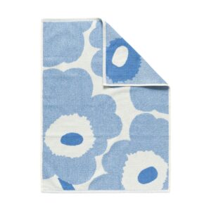 Marimekko Unikko handduk 50x70 cm Blå