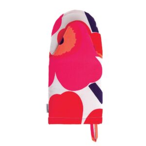 Marimekko Pieni Unikko grytvante Röd-vit
