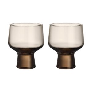 Iittala Solare glas på fot 29 cl 2-pack Linne