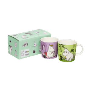 Moomin Arabia Snorkförken & Mumintrollet muminmugg 2 delar 30 cl