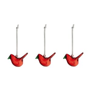 Iittala Iittala glasfågel 3-pack Röd