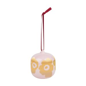 Marimekko Unikko julkula2025 7x7 cm Pink-gold