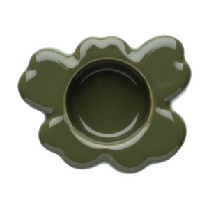 Marimekko Unikko ljuslykta 3x10 cm Harvest green